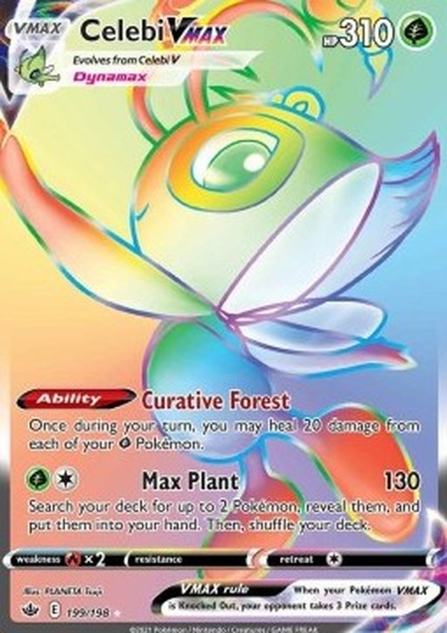 Pokemon Celebi VMAX (CRE 199)