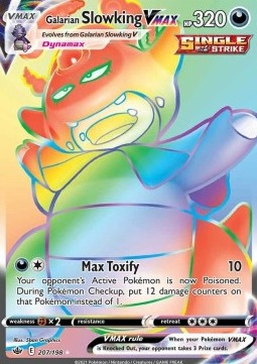 Pokemon Galarian Slowking VMAX (CRE 207)