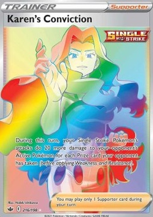 Pokemon Karen's Conviction (CRE 216)