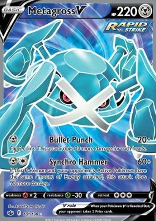 Pokemon Metagross V  (CRE 181)