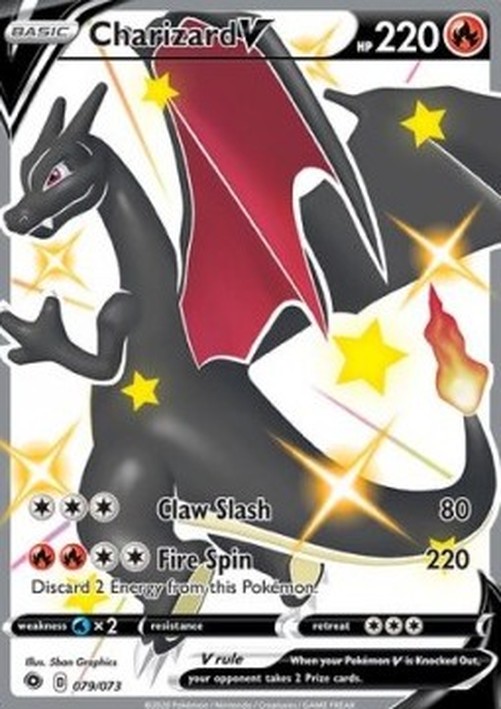 Pokemon Charizard V (CPA 79)