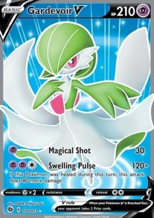 Pokemon Gardevoir V  (CPA 70)