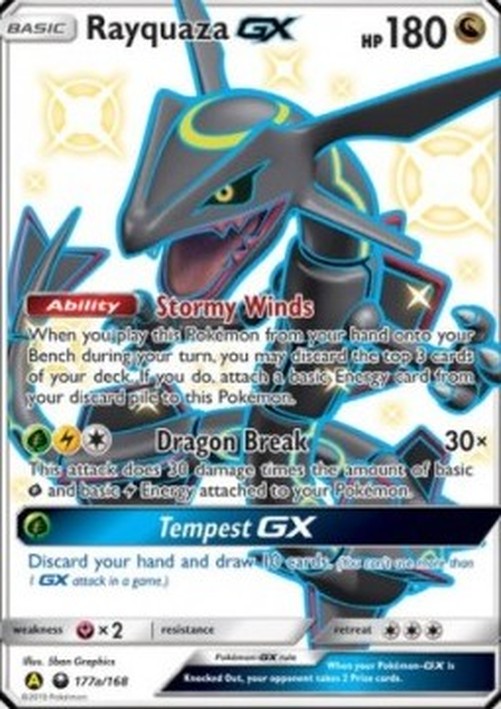 Pokemon Rayquaza GX  (CES 177a)