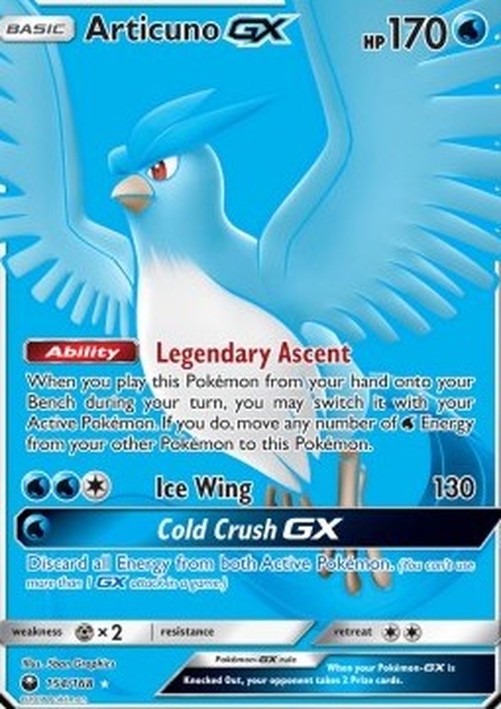 Pokemon Articuno GX (CES 154)