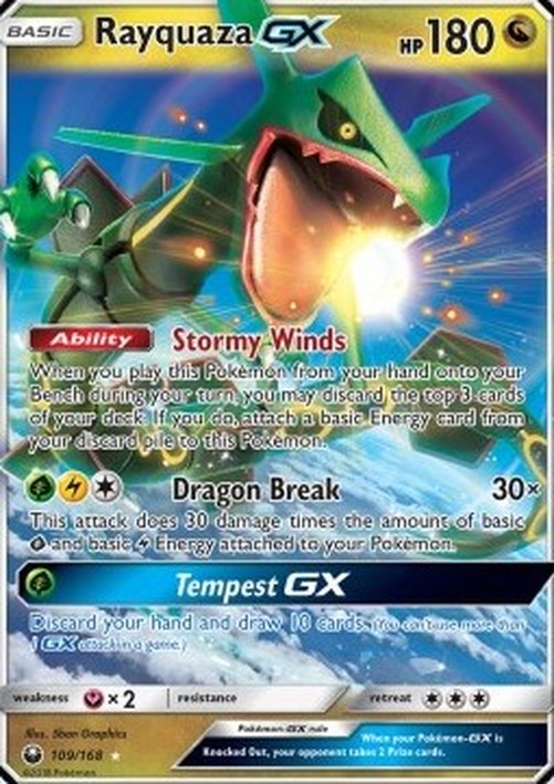 Pokemon Rayquaza GX (CES 109)