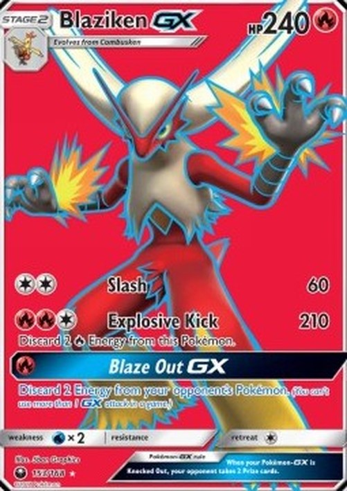 Pokemon Blaziken GX (CES 153)