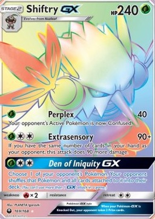 Pokemon Shiftry GX  (CES 169)
