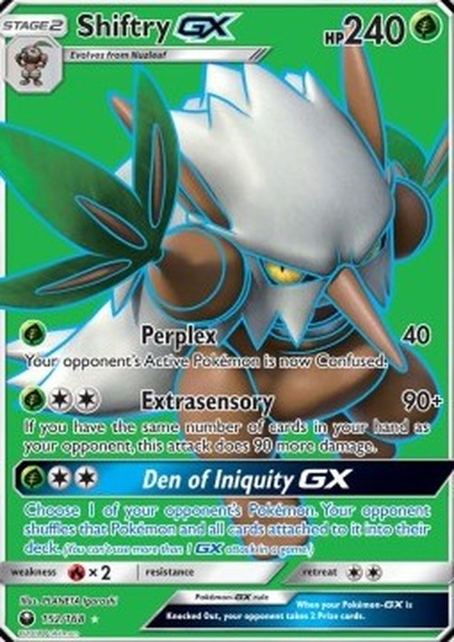 Pokemon Shiftry GX  (CES 152)