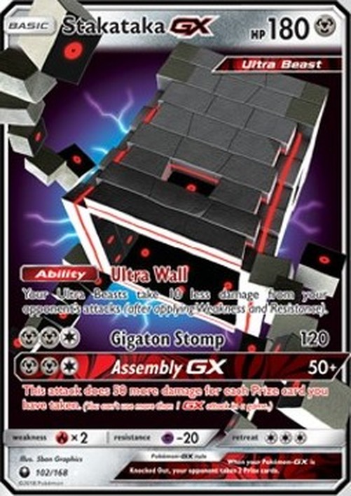 Pokemon Stakataka GX (CES 102)