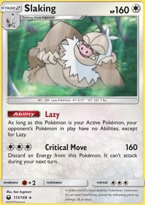 Pokemon Slaking (CES 115)
