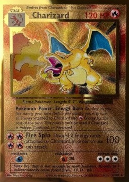Pokemon Charizard  (CEL BS 4)