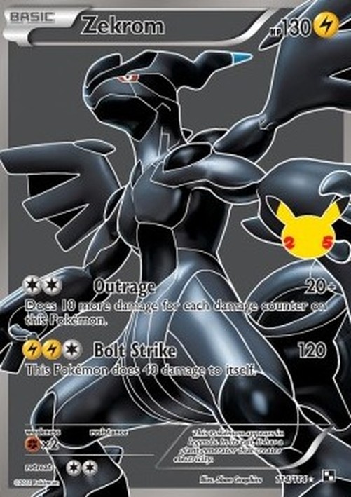 Pokemon Zekrom  (CEL BLW 114)