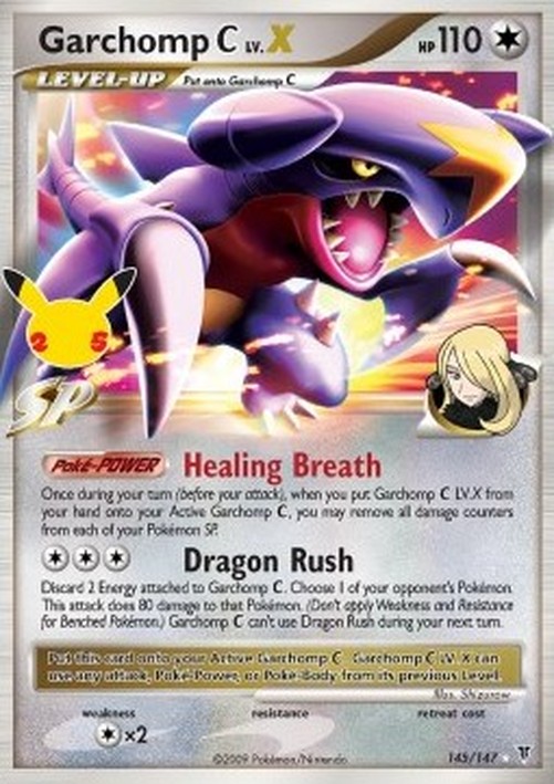 Pokemon Garchomp [C] LV.X  (CEL SV 145)