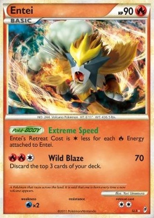 Pokemon Entei  (CL SL3)