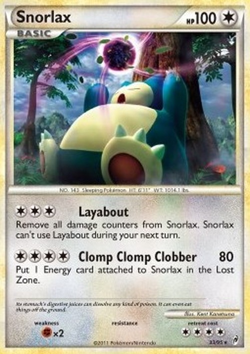 Pokemon Snorlax (CL 33)