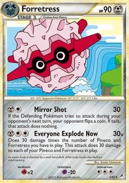 Pokemon Forretress  (CL 5)