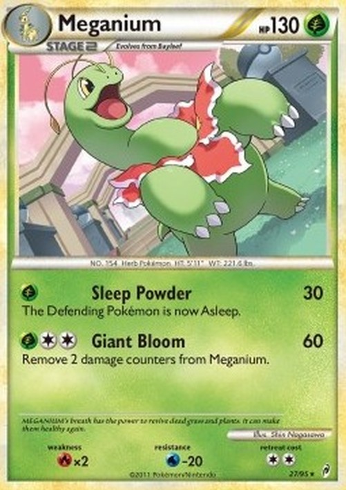 Pokemon Meganium  (CL 27)