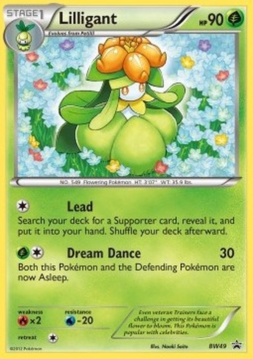 Pokemon Lilligant  (BW 49)
