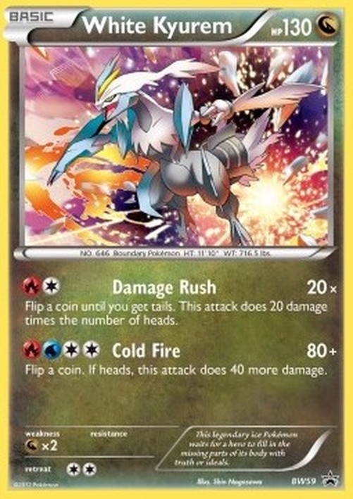 Pokemon White Kyurem  (BW 59)