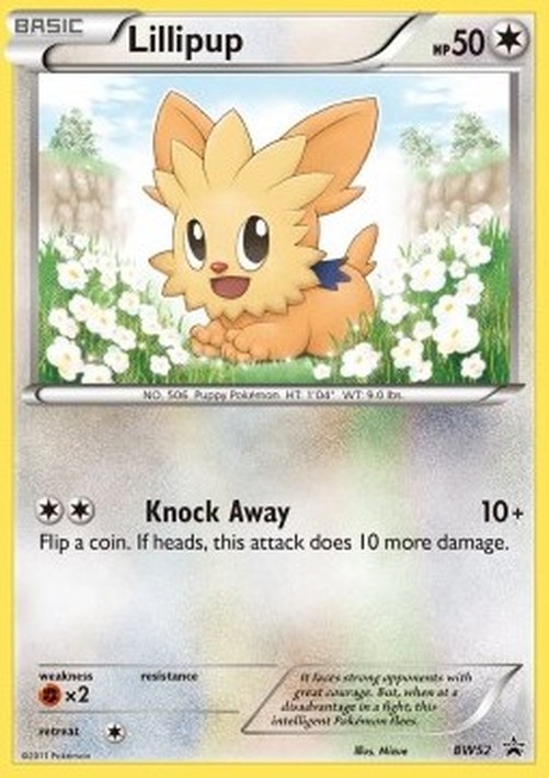 Pokemon Lillipup (BW 52)