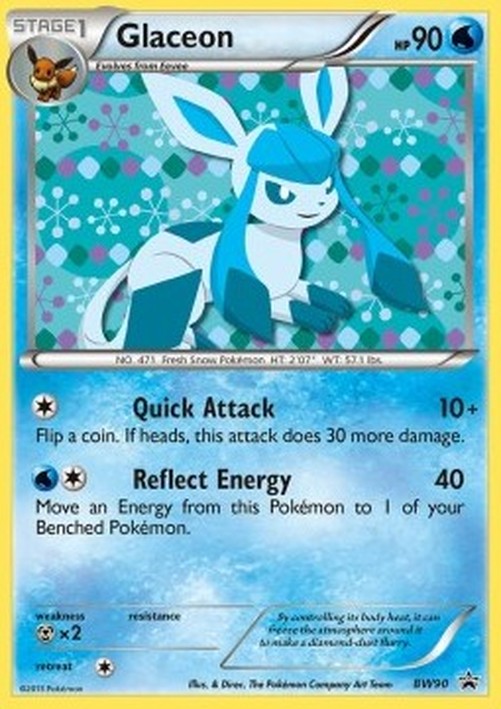 Pokemon Glaceon (BW 90)
