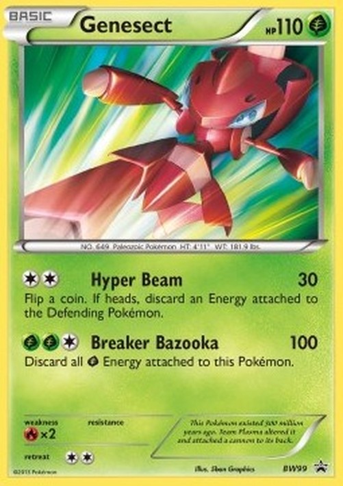 Pokemon Genesect  (BW 99)