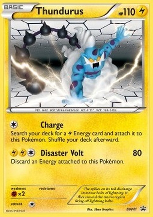 Pokemon Thundurus  (BW 41)