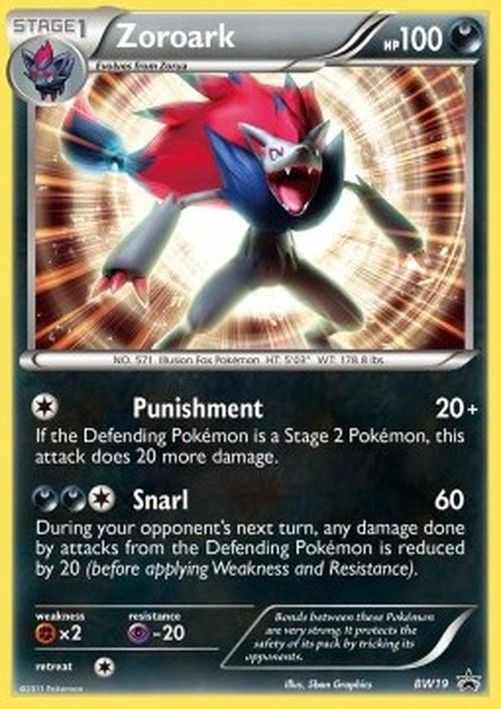 Pokemon Zoroark  (BW 19)