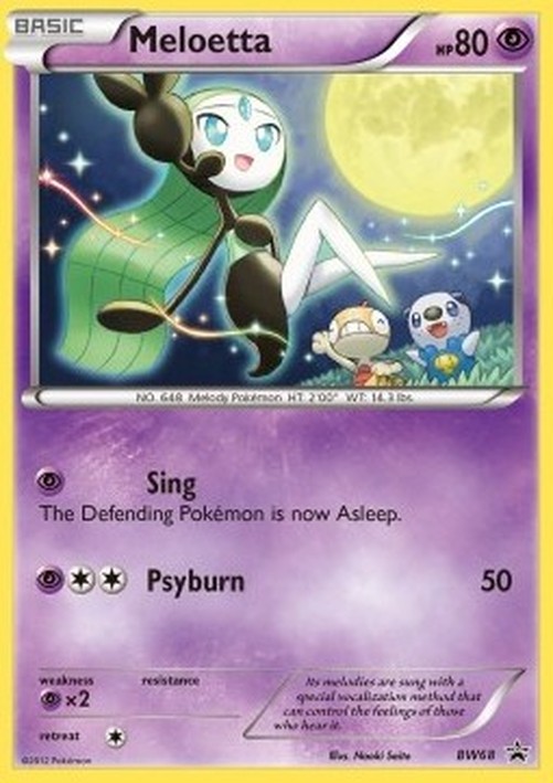 Pokemon Meloetta (BW 68)