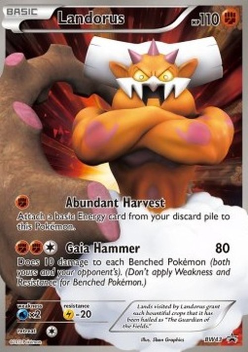 Pokemon Landorus (BW 43)