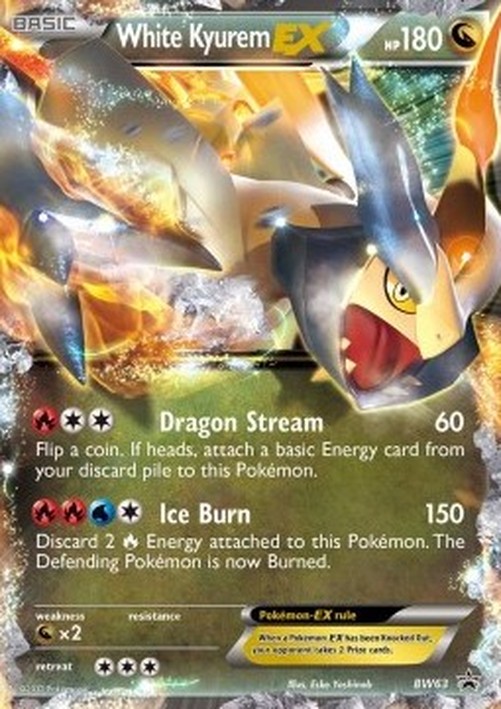 Pokemon White Kyurem EX  (BW 63)