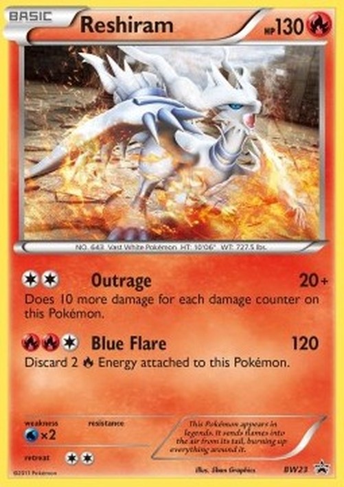 Pokemon Reshiram  (BW 23)
