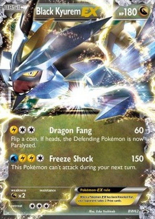 Pokemon Black Kyurem EX (BW 62)