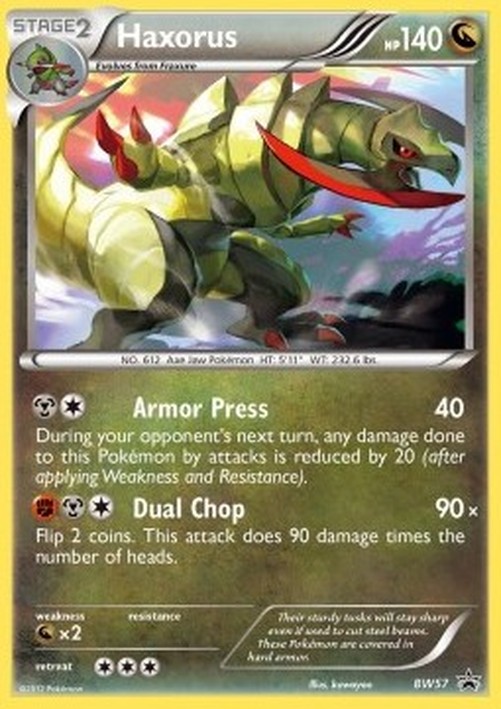 Pokemon Haxorus  (BW 57)