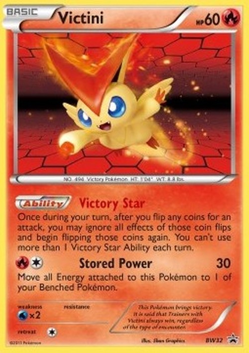 Pokemon Victini (BW 32)
