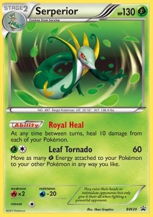 Pokemon Serperior  (BW 20)