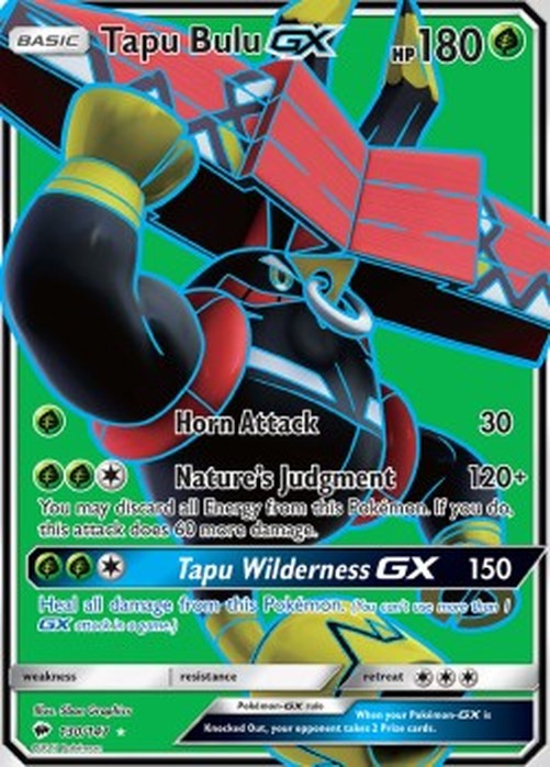 Pokemon Tapu Bulu GX  (BUS 130)