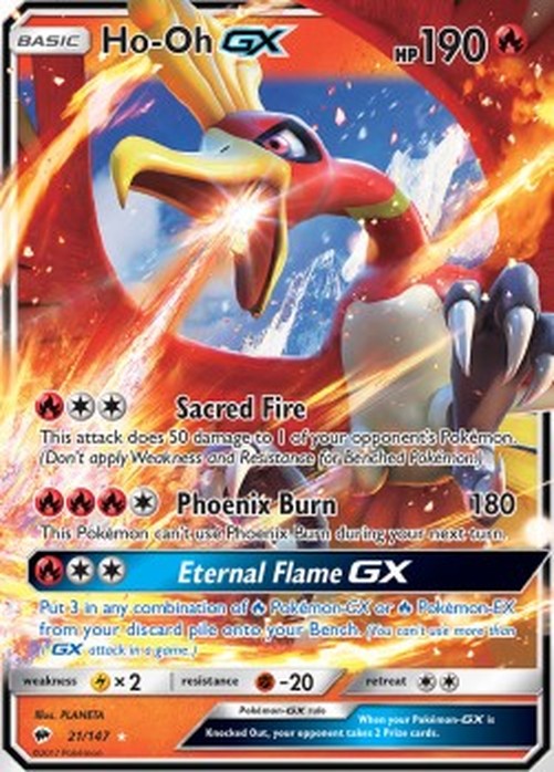 Pokemon Ho-Oh GX (BUS 21)