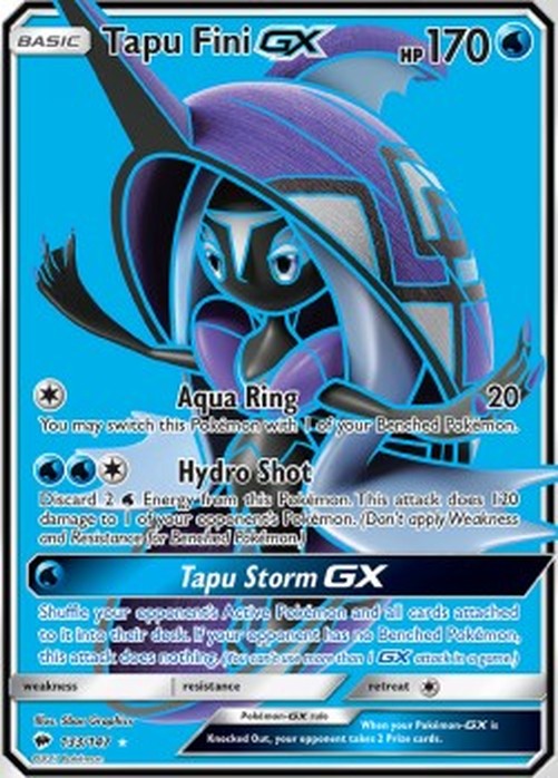 Pokemon Tapu Fini GX  (BUS 133)