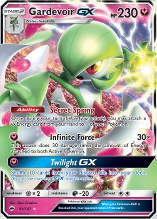 Pokemon Gardevoir GX  (BUS 93)