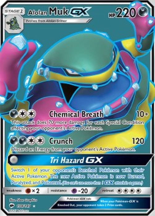 Pokemon Alolan Muk GX  (BUS 138)