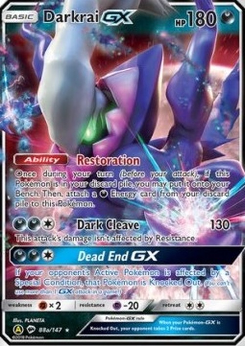 Pokemon Darkrai GX  (BUS 88a)