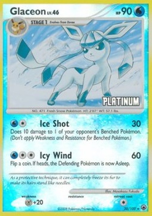 Pokemon Glaceon Lv.46 (BKPPR MD 20)