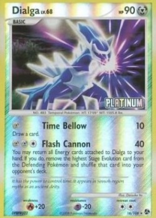 Pokemon Dialga Lv.68  (BKPPR GE 16)