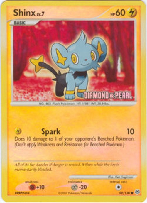 Pokemon Shinx Lv.7 (BKPR DP 98)