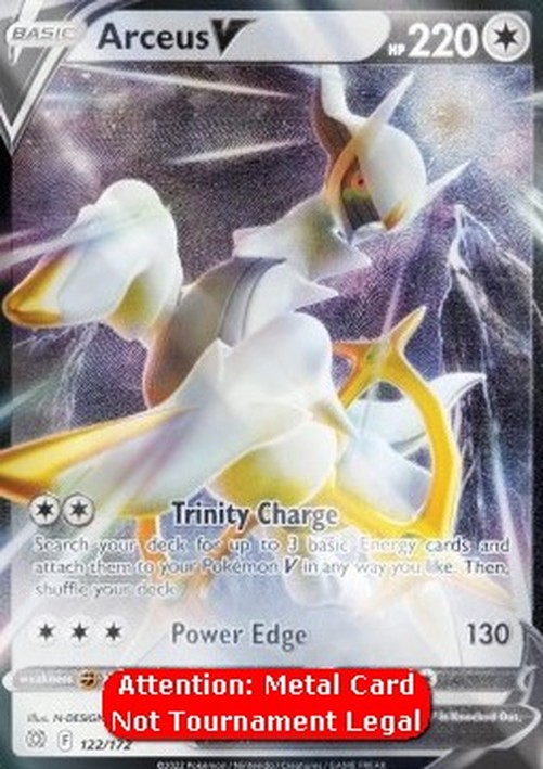 Pokemon Arceus V (BRS 122)