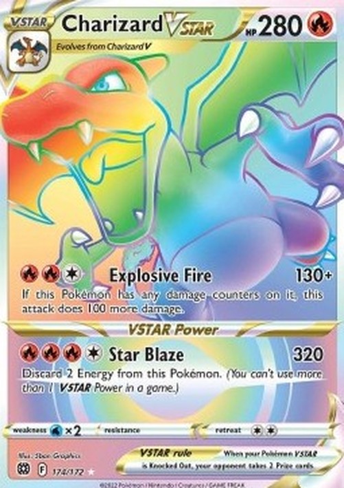 Pokemon Charizard VSTAR (BRS 174)