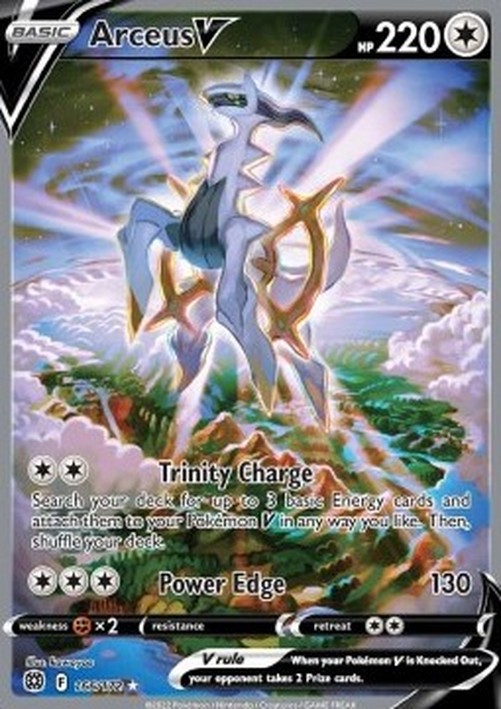 Pokemon Arceus V (BRS 166)