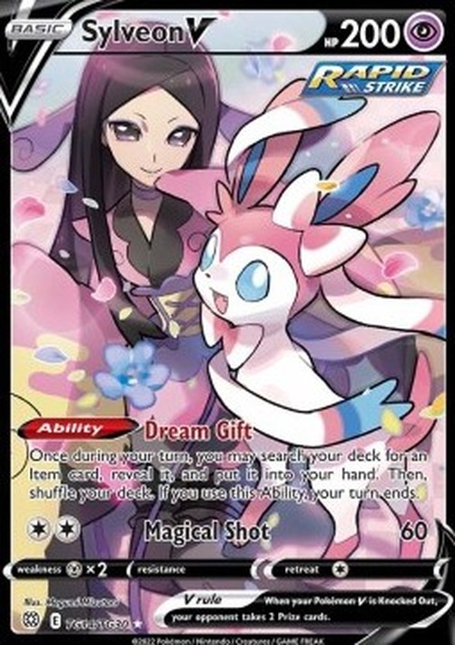 Pokemon Sylveon V  (BRS TG14)
