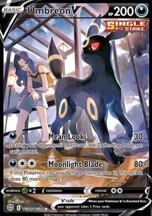 Pokemon Umbreon V (BRS TG22)